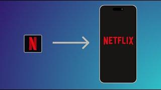 Logo et Splash Screen pour une App Netflix avec Flutter