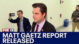 Ethics committee releases report on former Rep. Matt Gaetz | FOX 13 Seattle