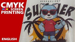 CMYK Screen Printing  | Professional Screen Printing Workshop Conduct Every Month ( English )