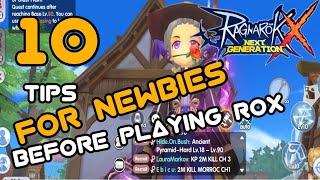 Ragnarok X Next Generation | 10 tips for Newbies | Newbie Guide (tagalog)