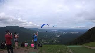 Paragliding poo poo point