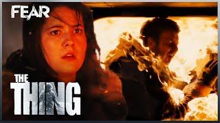 Kate Torches Carter | The Thing (2011) | Fear