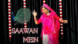 Sawan mein || Rajasthani dance || Falguni pathak song || Morni banke me to cham cham nachu.
