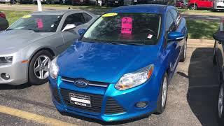 German's 2013 Ford Focus at Frank Boucher Chrysler & VW in Janesville, WI