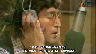 John Lennon - Jealous Guy (UltraHD4k) /w Lyrics On Screen