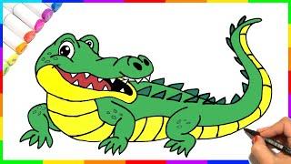 How to Draw a Crocodile | 