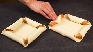 These Tricks Were Taught To Me in Italy! 5 Puff Pastry Ideas That Created a Worldwide Sensation