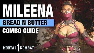 MK1: MILEENA Combo Guide - Bread N Butter + Step  By Step