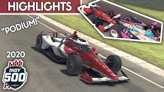 Fails and Wins of our 2020 iRacing Indy 500 Highlights | Unleashed Drivers