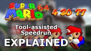 Super Mario 64 Tool-assisted speedrun world record explained