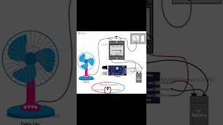 Automatic Fan Control Circuit using IR sensor #shorts #electronicsprojects