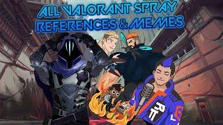 Every Valorant Spray Meme/Reference EP:1-8