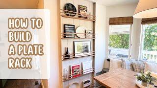 How to Build a Custom Plate Rack