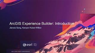 ArcGIS Experience Builder: An Introduction