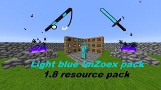 Light Blue ImZoex Pack (1.8 Resource pack)