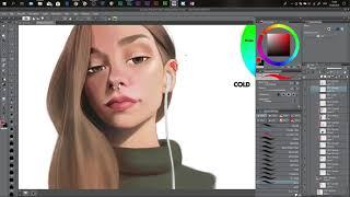 How to Paint Skin Tutorial By Ericanthonyj | Digital Painting Tutorial - Art & The Artist