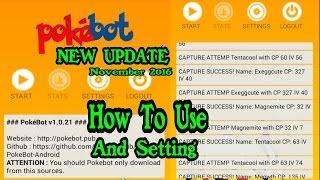 PokeBot New Update   How To Setting