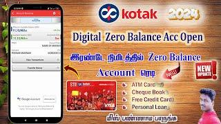 ▶️full videos - How to Open Kotak Bank Digital Zero Balance Account in Online 2024@Tech and Technics