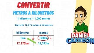 CONVERSIONES DE METROS A KILÓMETROS Super facil - Para principiantes