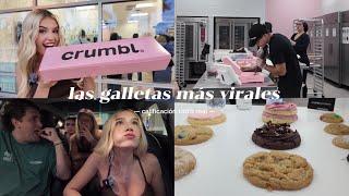 probando las crumbl cookies *VLOG*