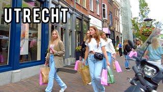  Utrecht, Netherlands 4K Beautiful Day in Calm Dutch City | Walking Tour 2023