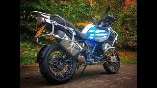 2018 BMW R1200 GS Adventure Review - First look at the TFT screen!
