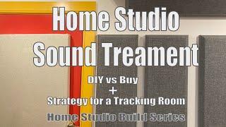 How to do Sound Treatment in a Home Studio