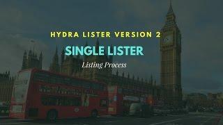 How to List with Hydra 2 0 Single Lister