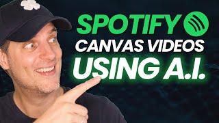 3 EASY AI Tools To Turn Your Cover Art Into SPOTIFY Canvas Videos 