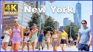 【4K】WALK New York City NYC USA Pier 34 Travel vlog 4k video