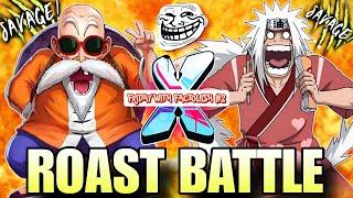 Master Roshi Vs Jiraiya Sensei | The Ultimate Roast Battle | Friday With Factolish Episode 2