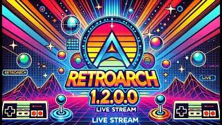 Testando a nova atualização do Retroarch - 1.20.0