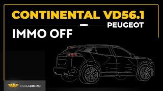 Continental VD56.1 (PSA Group) IMMO OFF | Julie™ Emulator | CarLabImmo