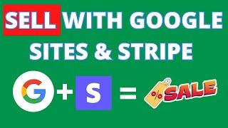 How to sell digital products on Google Sites for free using stripe & PayPal payment gateway.