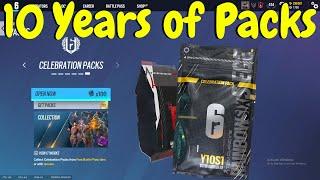 Opening 200+ Celebration Packs in Rainbow Six Siege