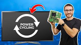 How to fix TV turns on and off repeatedly Samsung UN32F5500