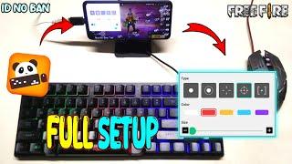2024 Best*New*Apk | Panda Mouse Pro Full Setup Keyboard and Mouse In Mobile Free Fire 