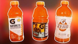 Gatorlyte vs. Gatorade vs. Gatorade Zero (Taste Test / Orange / Gatorlyte Rapid Rehydration Review)