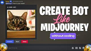Create an AI Image Generator Bot without Coding - Easy Tutorial