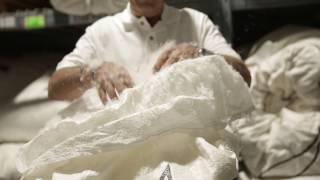 Au Lit Fine Linens: How We Make Our Pillows & Duvets