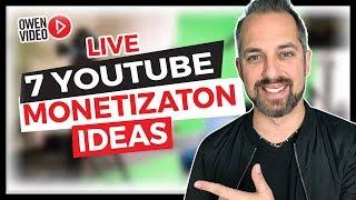 7 YouTube Monetization Ideas for Creators 2018