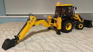 RC Bruder JCB 3CX - First full function test