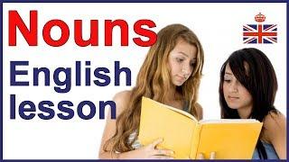 Types of NOUNS - English grammar lesson