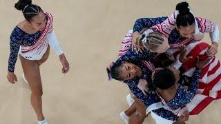 Team USA wins gold in women's gymnastics