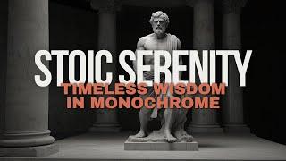 Stoic Sculptures: Monochrome Musings on Ancient Wisdom