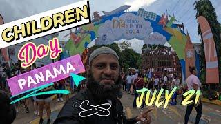 Kid's Day Celebration in Panama! | Parque Omar | Siraj Nalla