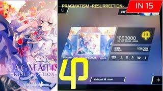 【Harder than AT?】PRAGMATISM -RESURRECTION-  [IN 15] | ALL PERFECT!!! 【Phigros】