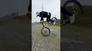 Downhill flat trick