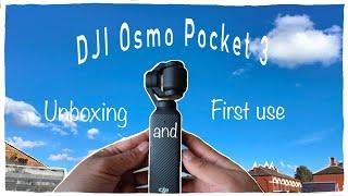 1 day with me filmed on DJI Osmo Pocket 3 : unboxing and testing my new vlogging camera.