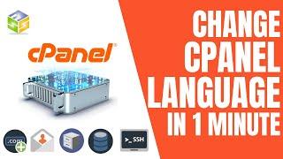 How to change cPanel language in 1 minute 2021 | 3 Second Solutions